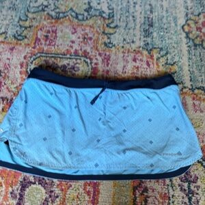 Patagonia Women's Light Blue Mini Skirt